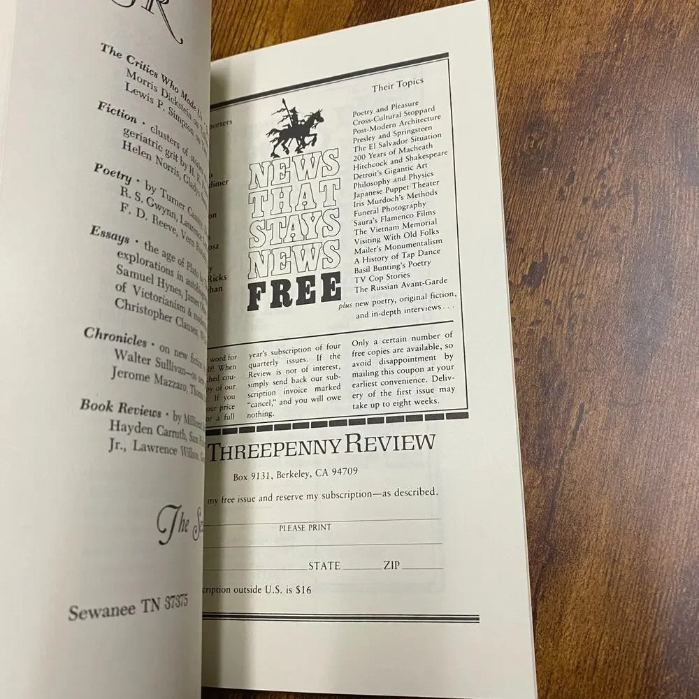 book southwest review